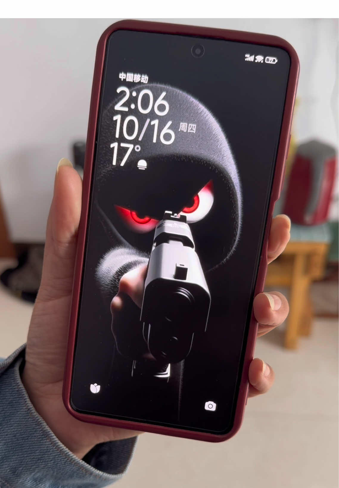 How to make  live wallpaper with your bwni photds ana set it as awialiaper lying oia tutorial.live wallpapetoor tutorial#capcutforus #capcut #capcutpioneer#labubuwallpaper#livewallpaper 