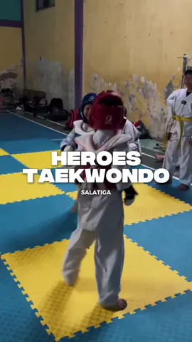 Sweat,laugh,repeat. Yuk Join,biar kamu juga bisa ngerasain serunya💥🥋 #HeroesTaekwondoSalatiga#taekwondoindonesia 