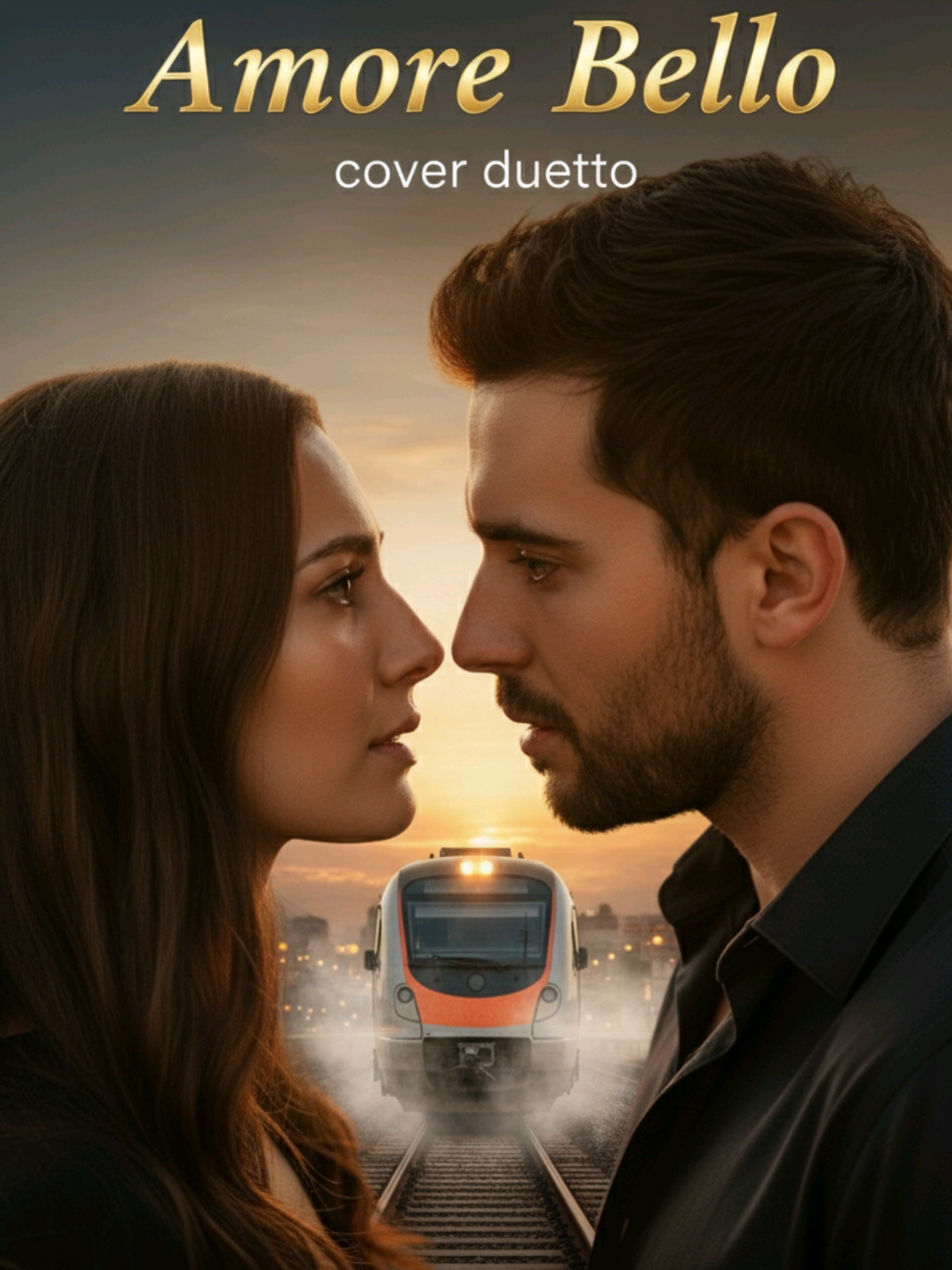 AMORE BELLO – Cover Duetto | Negan_73 ReVerse Un treno che parte. Due sguardi che si perdono. “Amore Bello” non è solo una canzone: è l’ultimo istante prima dell’addio, raccontato da due voci che si sfiorano e si separano. Un duetto che unisce malinconia e poesia, tra realtà e sogno. Produzione: Negan_73 ReVerse Music. #amorebello  #volaneiperte   #viral   #foryoupage❤️❤️   #fyp 