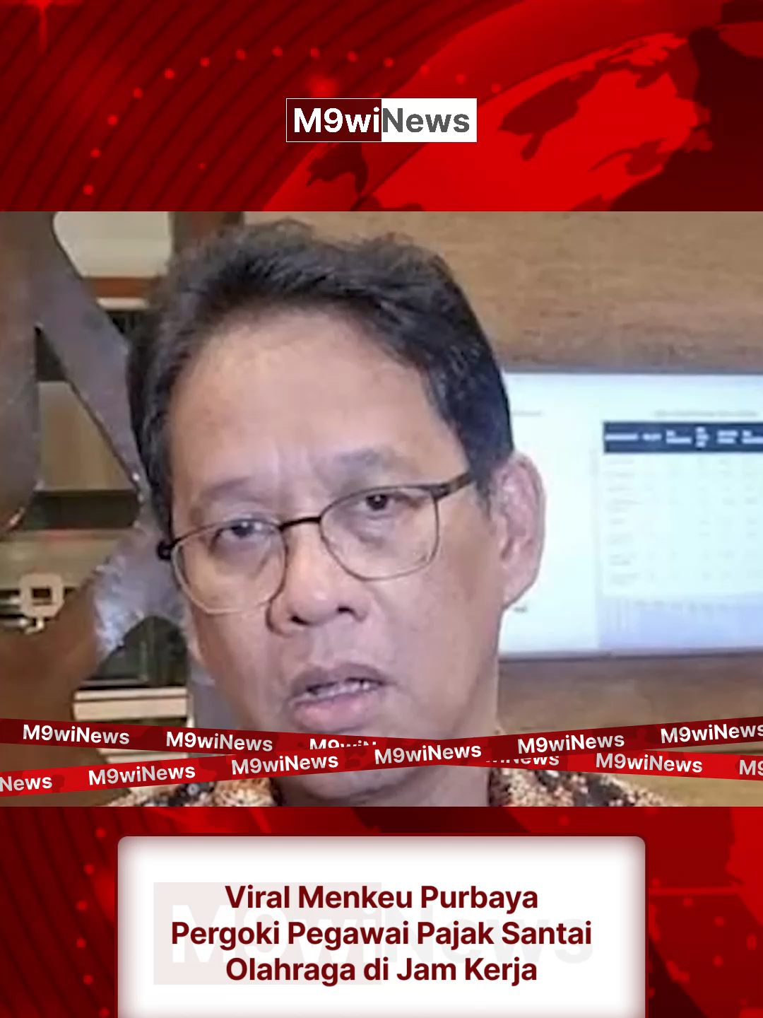 Video Menteri Keuangan Purbaya Yudhi Sadewa menemukan pegawai Direktorat Jenderal Pajak (DJP) olahraga saat jam kerja viral di media sosial. Peristiwa tersebut terjadi saat Menkeu Purbaya melakukan sidak ke kantor DJP. Menkeu Purbaya pun memergoki kelakuan pegawainya yang santai olahraga di jam kerja. Rupanya ini bukan satu-satunya kelakuan pegawai yang dipergoki Purbaya. #menkeu #menkeupurbaya #purbayayudhisadewa #pegawaipajak #pajak #olahraga #beritaviral #beritaterkini #fypp