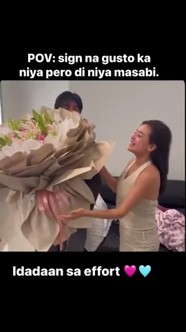 You’ll really know when a man loves you.. He will remember small details about you.  & makes an effort to make you happy.  Remember when Bianca reposted flowers on tiktok.. He noticed it. #ifyouknowyouknow 🥹🩷🩵  #WillAshley #BiancaDeVera #Willca Bianca ikaw nalang talaga kulang.. charot hahhaha @Will Ashley pakirepost naman tong post para makarating kay @biancadeveraa yung gusto mong sa….. charot 🤪🥰🫶🏻