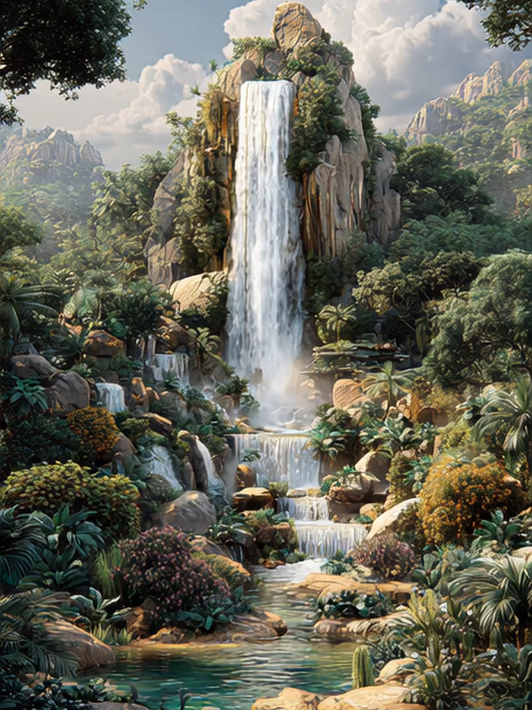 Lindas cachoeiras escondidas pelo mundo afora. #musicaparadormir #sonsdanatureza #paraiso #natureza #cachoeira #cachoeiras