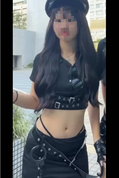 早めのハロウィンコス👮👻 #fjk #jkの素敵な思い出 #ハロウィンコスプレ 