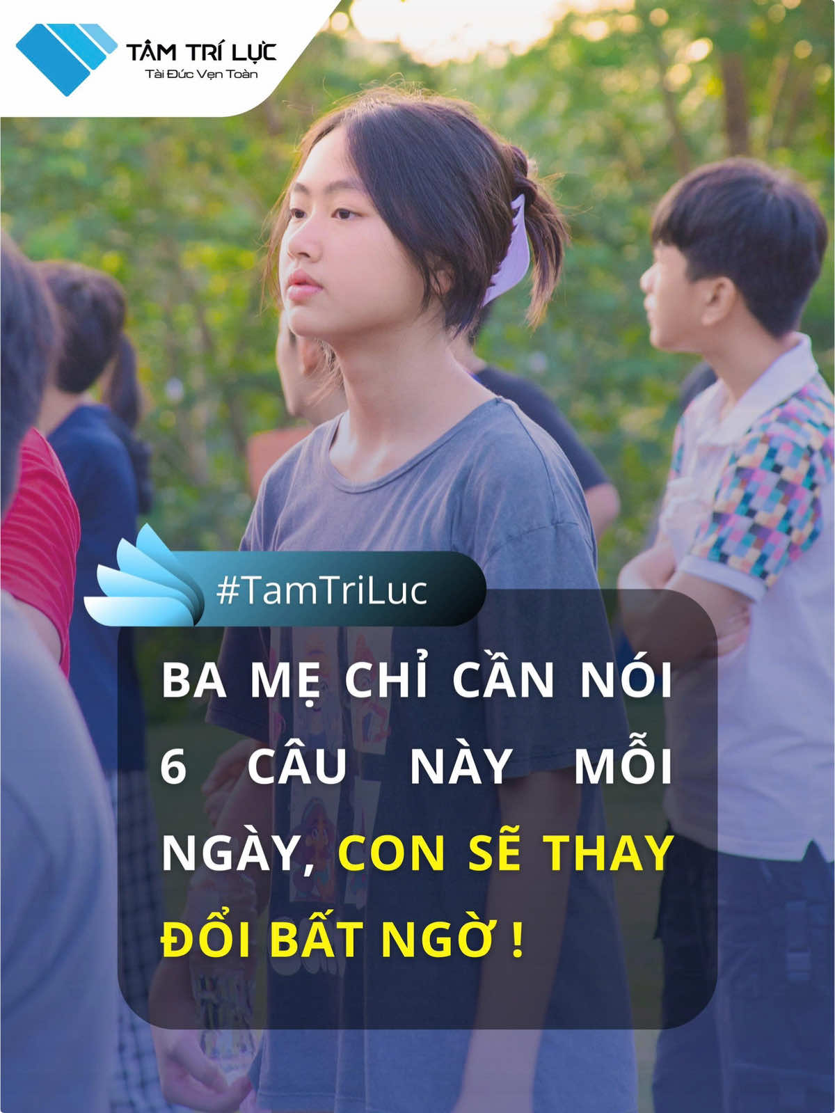 90% ba mẹ Việt chưa từng nói 6 câu này với con. Nhưng đây chính là 6 câu có thể làm nên sự khác biệt to lớn trong hành trình trưởng thành của trẻ. Bạn có đang bỏ lỡ một điêu gì đó rất quan trọng với con mình? #TamTriLuc #ChaMeHienTai #nuoidayconthongminh #taiducventoan #TikTokAwardsVN