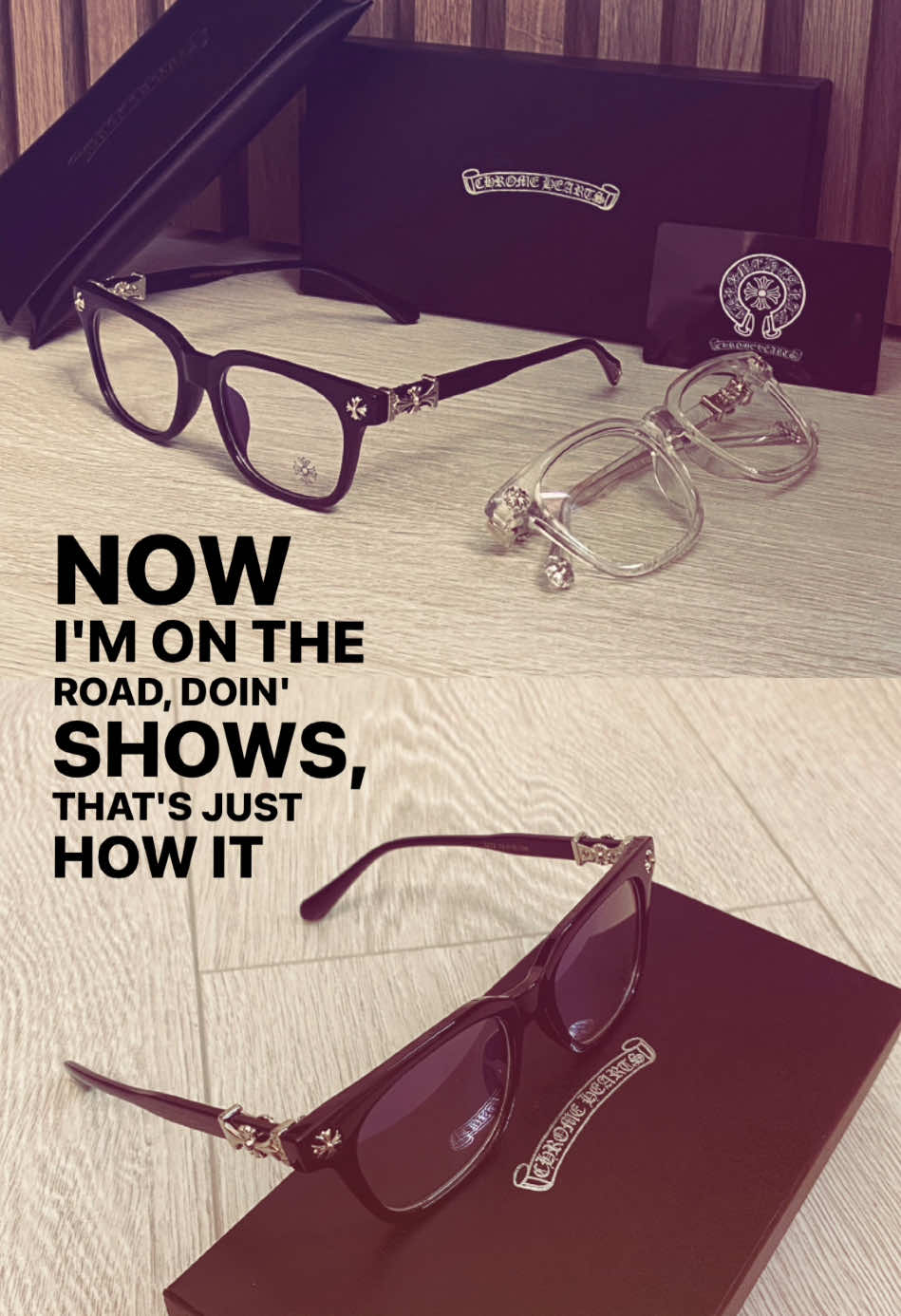 The perfect looking glasses 😩 #chromehearts #chromeheartsglasses #bluelightglasses #glasses 