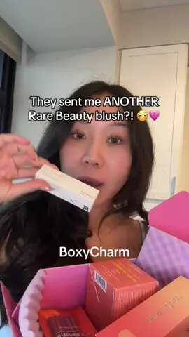 BoxyCharm came THROUGH this month!! Rare Beauty + a ton of new faves 😍💄 #giftedbyipsy #ipsy @IPSY @boxycharm #MakeupHaul #BoxyCharm #RareBeautyBlush @Rare Beauty liquid blush in believe @justximenacosmetics eyeshadow brushes @pūrlisse pumpkin pie chai latte cleansing balm @Dew of the Gods glowasis vitamin blend body lotion in pumpkin sugar cookie @Lithe Beauty eyeshadow palette 