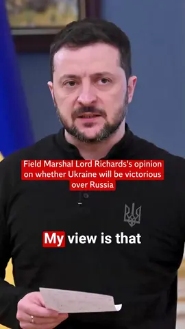 Ukraine cannot win its war with Russia and should negotiate peace terms with the Kremlin, according to Britain’s most senior army officer. The Independent's podcast World of Trouble with Field Marshal Lord Richards is available on website and YouTube. #Ukraine #Russia #LordRichards #WorldofTrouble