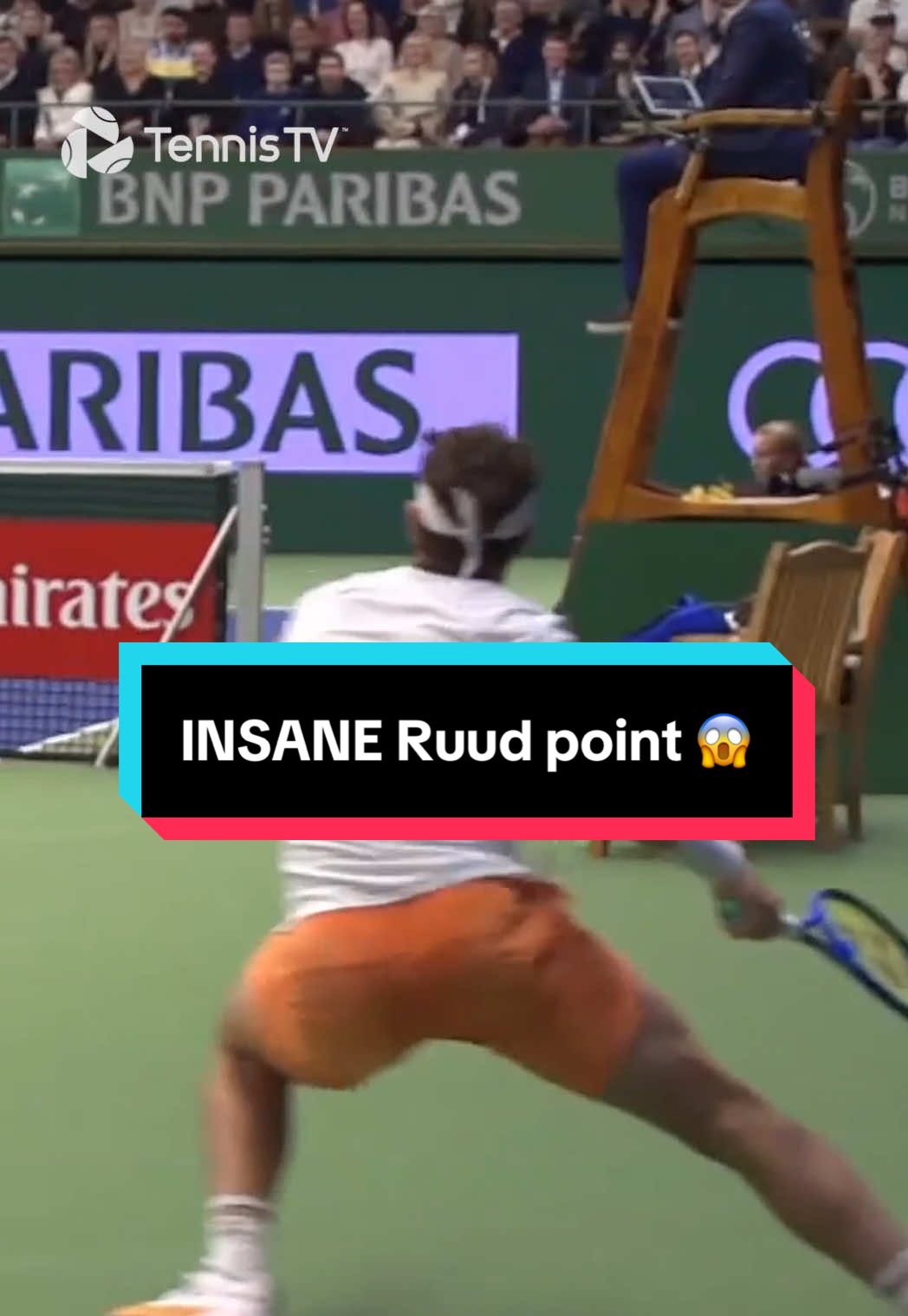 Insane 😱 #tennis #tennistv #atp 