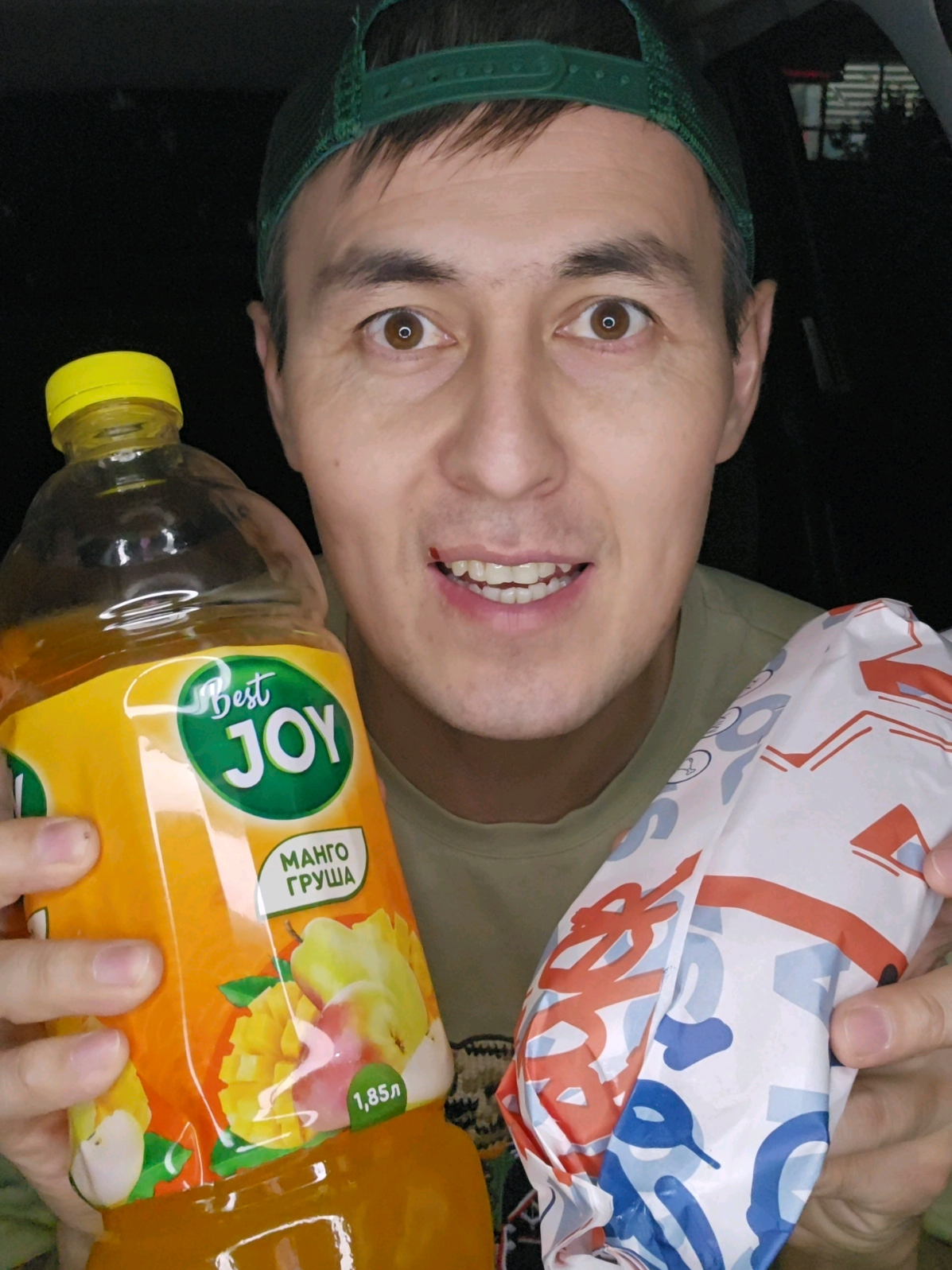 Taxi driver's snack check #mugbang #ASMR #перекус 