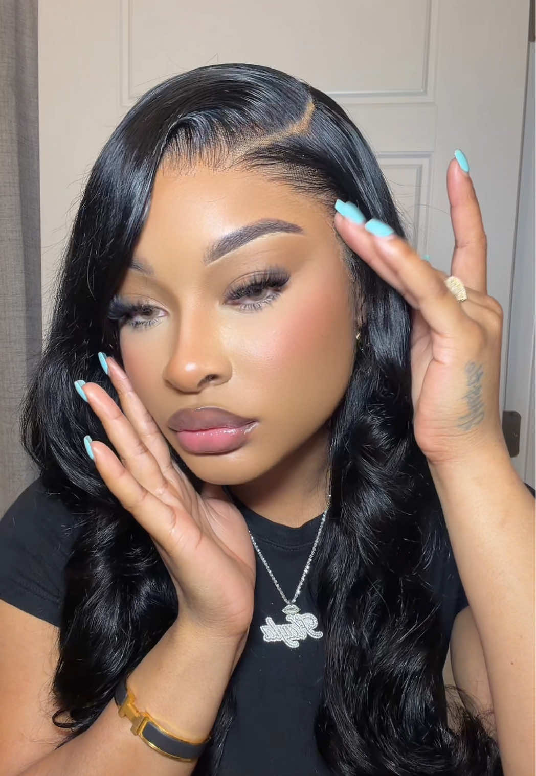 amazon gem 💎 @soeyrkke hair amazon 💛 #amazonfinds #wiginstall #fyp  🔗 in bio. 🌸