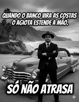 Quando O banco vira as costas o agiota estende a mão só não pisa na bola #agiota #emprestimo #agiotagem #dinheiro #dinheiro 