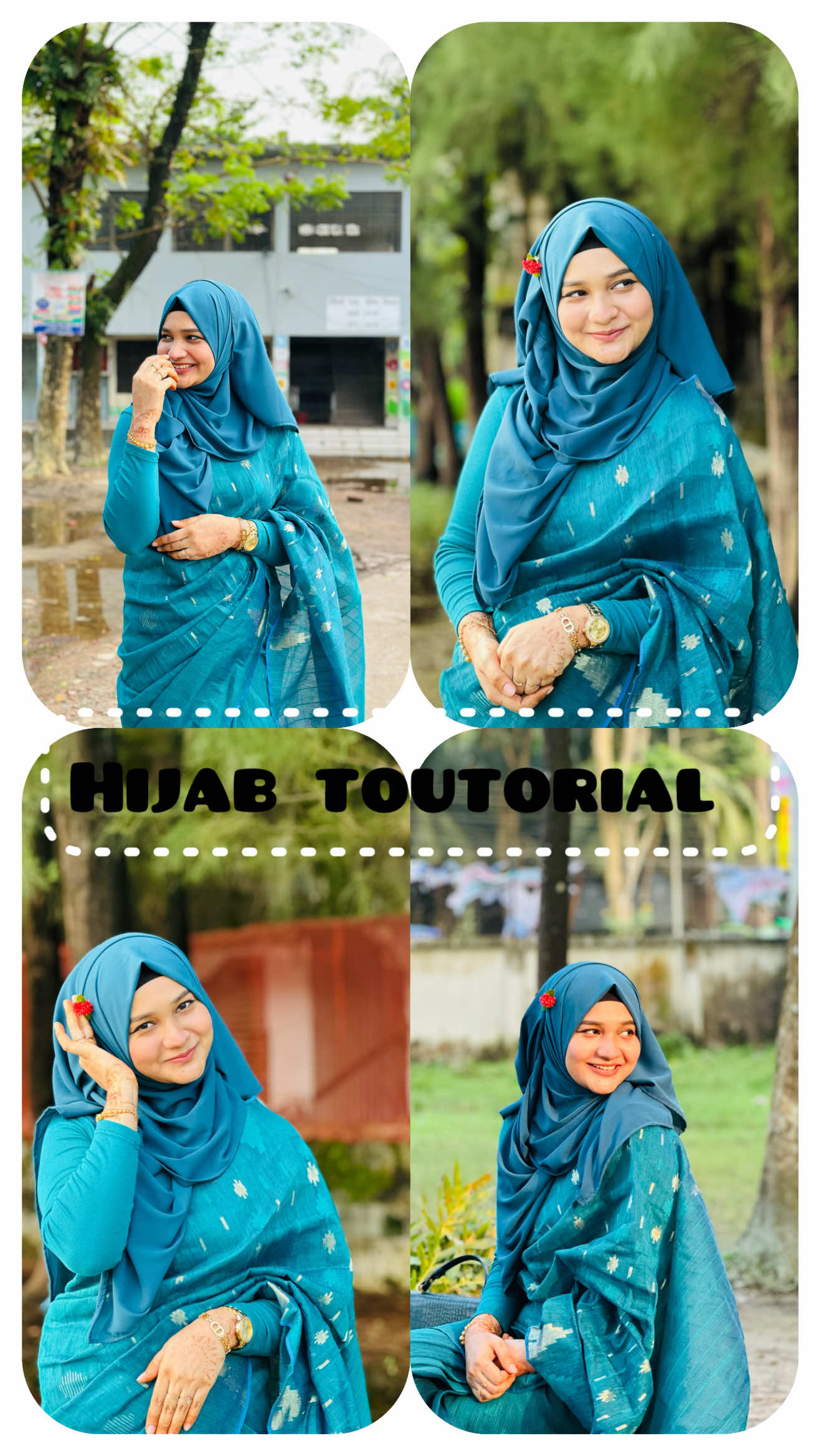 #onthisday hijab toutorial  sari hijab from fb page onuba