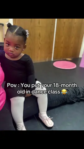 We are only 2 classes in 😂🥹#dancingtoddler #fyp #denver #girlmom #firsttimemom 