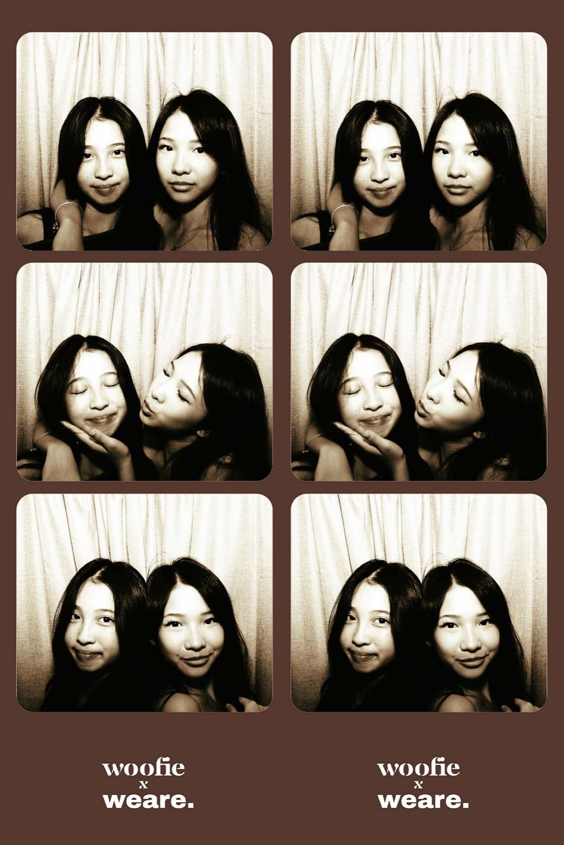 Head down to @woofie @WEARE. for your next hangout at 666 northbridge road (next to haji lane) to get your very own vintage photobooth strips for just $6/2strips! 😝😝😝  thank you for having us 🤍 #xybca #sg #vintage #photobooth #hajilane  