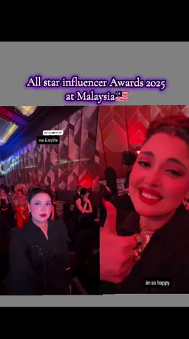 All star influencer Awards 2025 at Malaysia🇲🇾#fyp #trending#kanwalaftab #zulqarnain @tiktokglobal 
