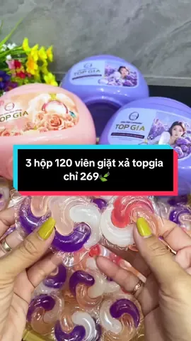 Combo 3 hộp viên giặt xả Topgia chỉ 269🍃#thanh_van153 #viengiat #viengiattopgia #topgia #xuhuong @☘️❤ Thanh Vân ❤️☘️  @☘️❤ Thanh Vân ❤️☘️  @☘️❤ Thanh Vân ❤️☘️ 