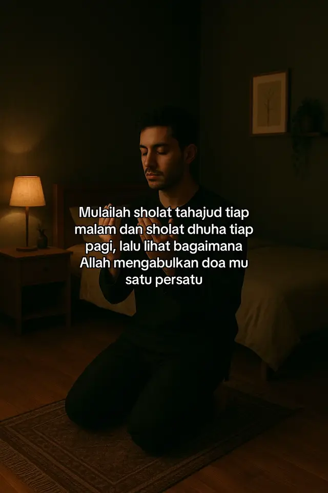 semua berawal dari kedisiplinan #jalurlangit #amalan #tahajjud #dhuha 