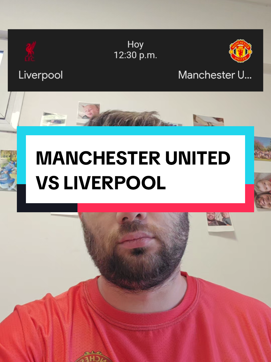 MANCHESTER UNITED VS LIVERPOOL EL CLASICO  kick PastyCuervo  ig Pasty.cuervo  #liverpool #manchesterunited #davooxeneize #amorim 