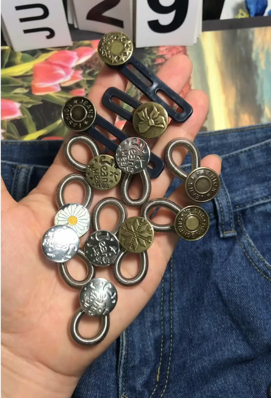 Cúc quần lò xo, nút nới rộng cạp quần lưng quần bị chật #nutnoironglungquan #nutnoirongquan #cucnoirongcapquan #cucloxonoirongquan #cucquanloxo 