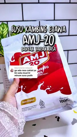 Membalas @nailaayu52 Susu kambing etawa AMJ yang ada pilihan rasa #susukambingetawa #susuetawa #amj20 #nyerisendi  