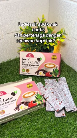 Jom cuba, nikmati perbezaan kopi latte ✨ #fyp #affiliatetiktok #minumansihatbertenaga #kacipfatimah 
