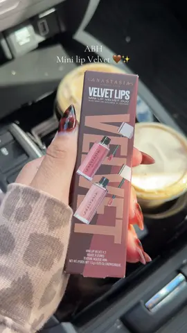 @Anastasia Beverly Hills mini lip velvet ✨✨#anastasiabeverlyhills #abh #beautyholidaysets #holidaysets 
