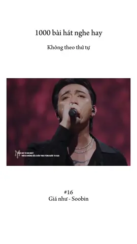 Giá Như  tuyệt phẩm solo được anh tài Soobin mang vào chương trình ATVNCG. Giai điệu bắt tai đi cùng tiếng violin vô cùng sang trọng, đã tai đã mắt là những từ để dành tặng cho tuyệt tác trình diễn này... #soobin  #atvncg  #gianhu  #ngayphunuvietnam  #sibun 