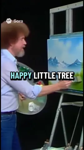 Last one; I swear #bobross #ai #sora #painting #cats 