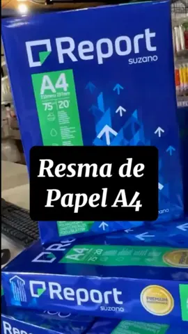folha de papel A4 report um pacote com 500 folhas