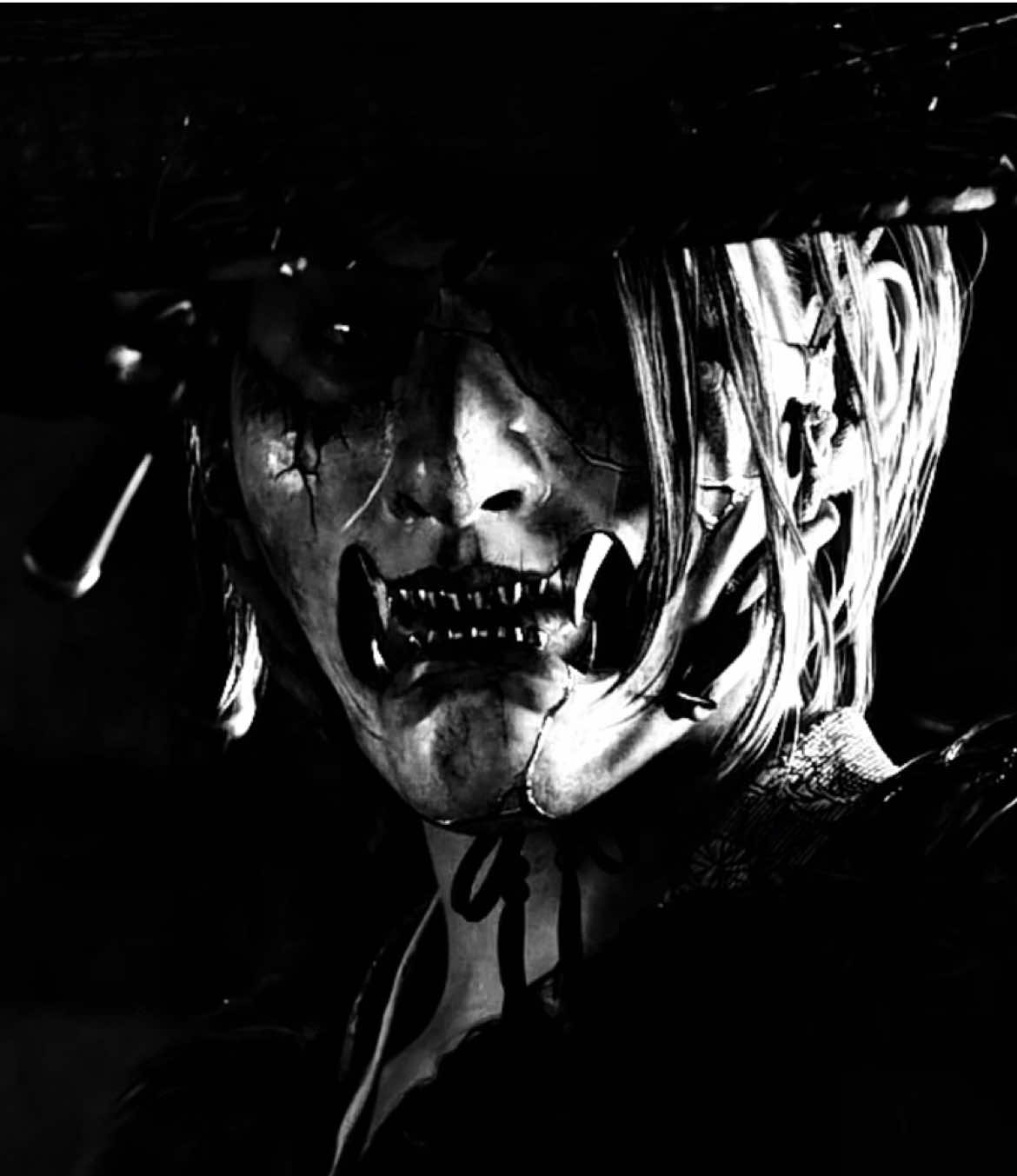 Atsu the Onryō. Thanks for letting me sleep yall#ghostofyotei #atsu #onryo#ghost #edit 