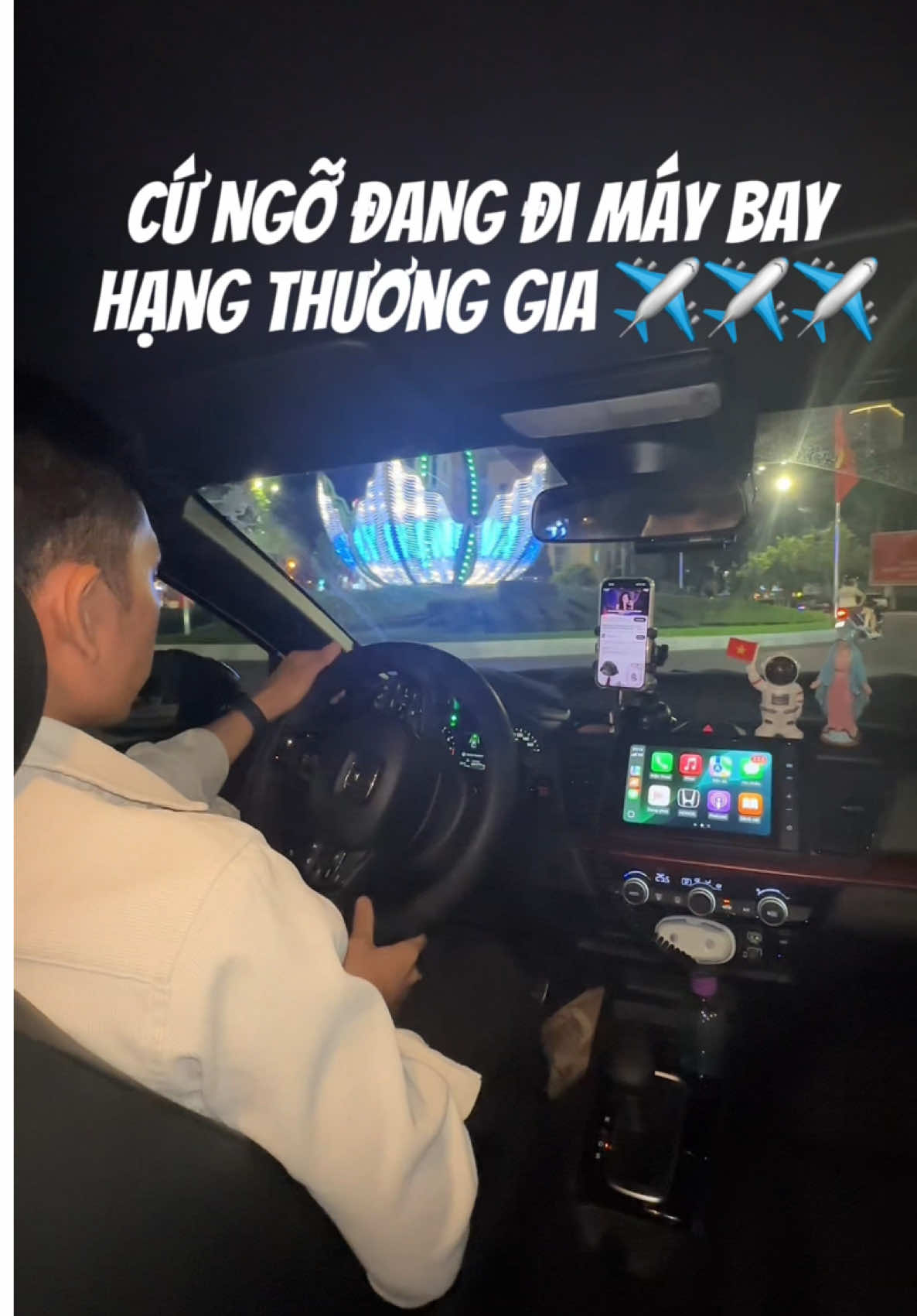 Phi công Grab xin phép cất cánh ✈️✈️✈️ #carplay #applemusic #applecarplay #viral #xh 