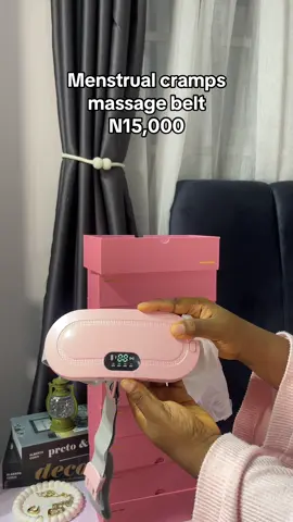 Why every lady needs this heating pad  📍 Relieves menstrual cramps after a few minutes  📍Relieves abdominal and waist pain 📍Relieves back pain Send a dm to place your order! #cramps #heatingpad #menstrualbelt #menstrualreliefpad 