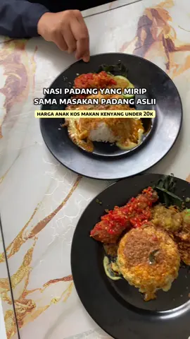 akhirnya ada masakan padang yang mirip banget sama aslinya🤩✨ #bukasemuapintu #RedDoorz #BerkeSANS #RedTravellers #fyp 