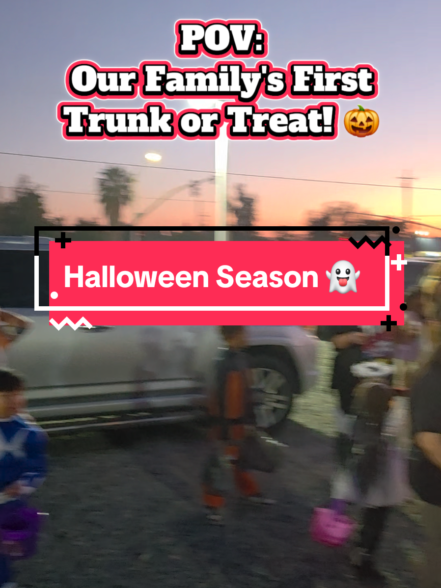 We enjoyed the whole night! 💙 @Malee's Kitchen #trunkortreat #halloween #parentlife #kids #MartesLeeFamily 