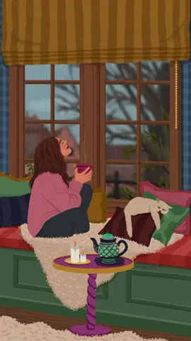 my coffe and rain