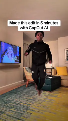 Using Ai to edit on CapCut #CapCut #capcutpioneer #capcuttutorial #ishowspeed 