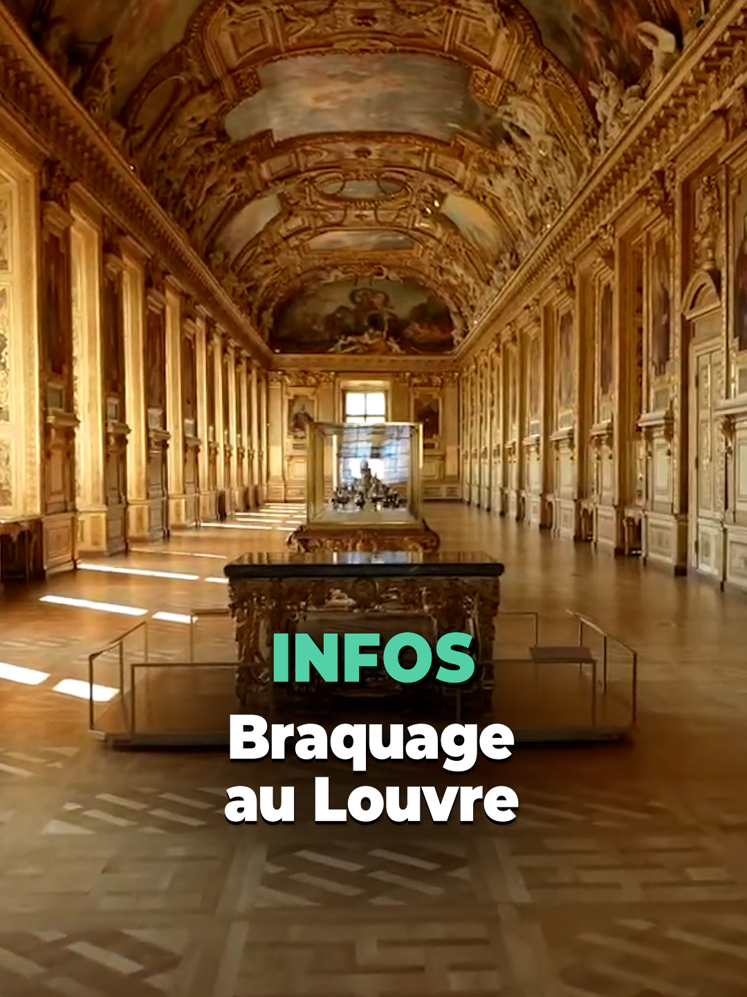 Des bijoux « d’une valeur inestimable » volés au musée du Louvre #louvre#paris #vol