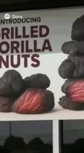 Arby's grilled gorilla nuts, torn fresh off a gorilla, grilled at 500 degrees, and ready in just 5 minutes, Juicy, smoky, crazy good, the new best seller. #fyp #arbys #grilledgorillanuts #arbyswehavethemeats #makethisviral 