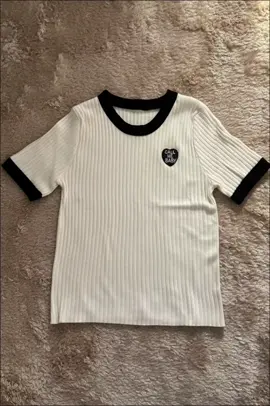 เสื้อถักแขนสั้น #เสื้อผ้าแฟชั่น  #เสื้อผ้าผู้หญิง 