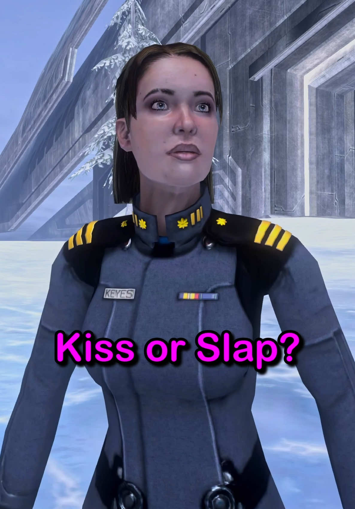 Kiss or Slap? #Halo #memes #masterchief 