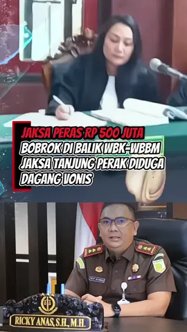 Jaksa di Kejari Tanjung Perak Surabaya memeras keluarga tersangka sebanyak Rp 500.000.000 .. Jaksa berdagang keadilan! #jaksa #tanjungperaksurabaya #kejaksaan #hukum #fyp 