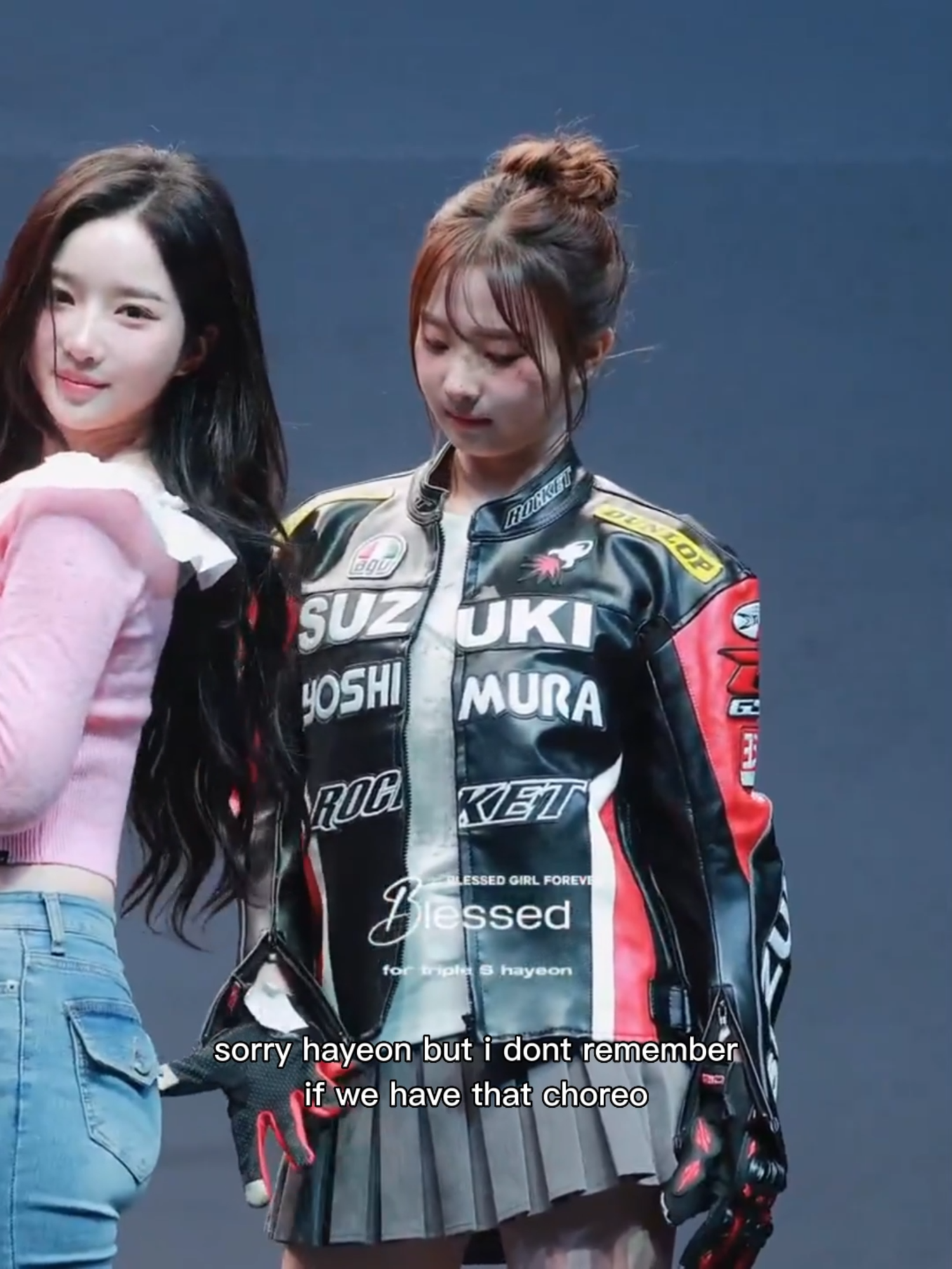 yooyeon isnt even bothered anymore 😂 #triples #yooyeon #hayeon #kpop #fyp