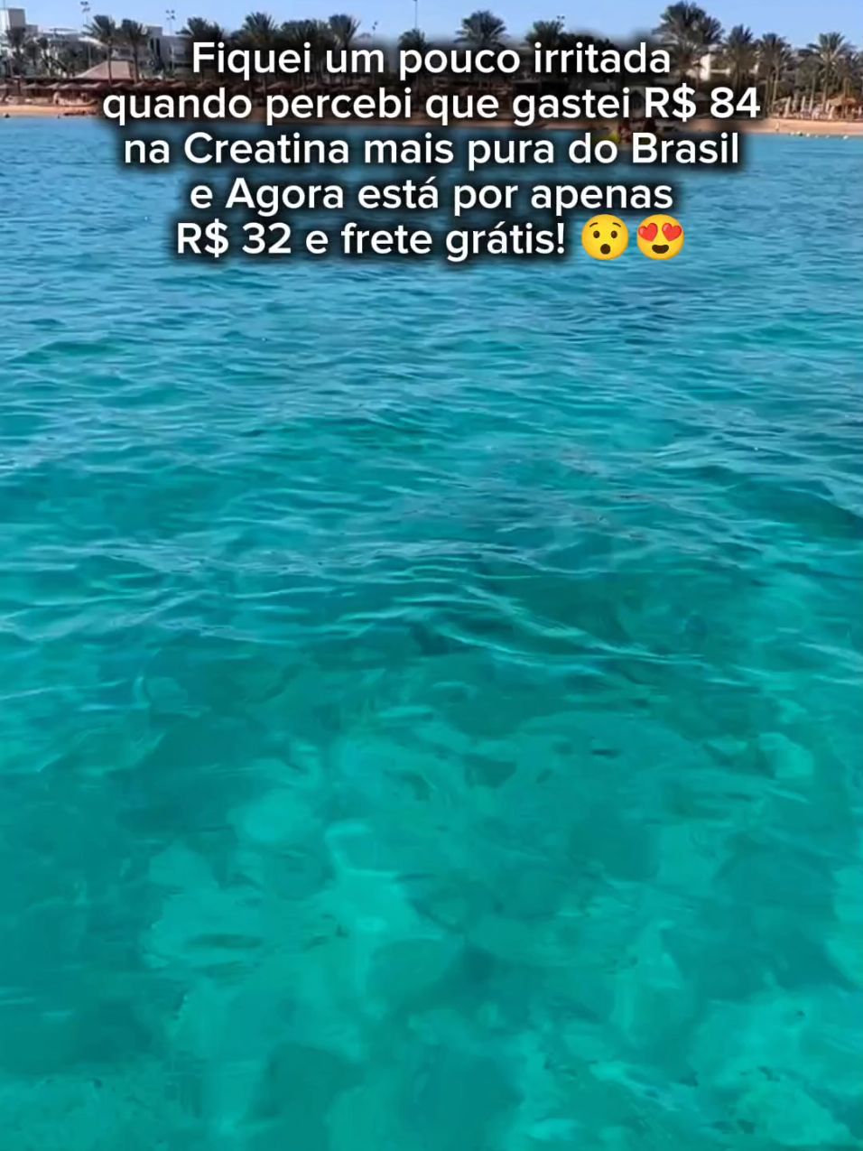 Clica no carrinho laranja! 😍 #creatina  #achadinhos  #academia 