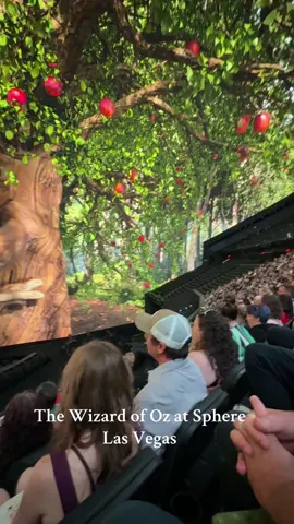 ALWAYS a great time at Sphere! Wizard of Oz was phenomenal! Caught 2 apples! 🍎 🍎 #WOZatSphere #fyp #sphere 