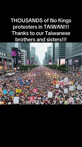 Keep up the amazing work friends! #fyp #nokings #protest #usa #taiwan 