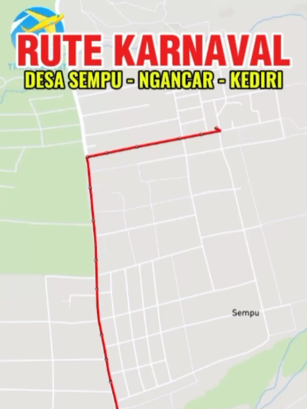 Rute karnaval desa sempu, kec. ngancar, kab. kediri.. 2 November 2025.. #rutekarnaval #soundhoregjawatimur #pawaibudayanusantara #battlesempu2025 