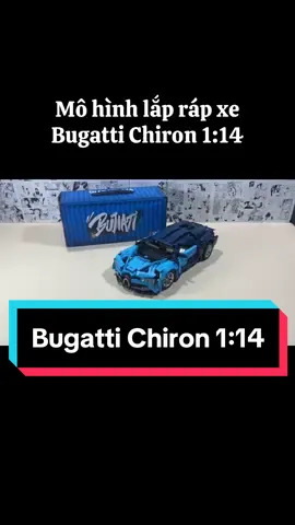 Mô hình lắp ráp xe Bugatti Chiron tỉ lệ 1:14, mô hình trưng bày #lego #technic #mohinhtrungbay 