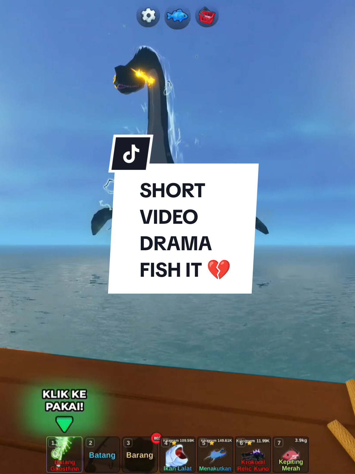 Drama Fish it 💔 #fishit #shortvideo #roblox #robloxindonesia #robloxfyp 