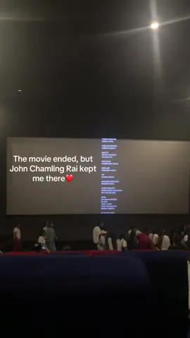 The movie ended, but John Chamling Rai kept me there❤️#jerryontop 