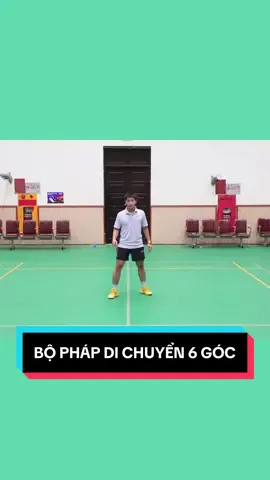 Bạn đã nắm được cách di chuyển 6 góc sân trong cầu lông chưa #lopdaycaulonghadong #daycaulong #hoccaulong #caulong #badminton 